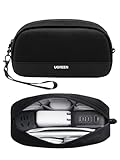 UGREEN Organizador Viaje Almacenamiento de Accesorios Electrónicos, Bolsa de Cable Impermeable estándar S Negra