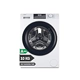 Haier I-Pro Series 1 HW100-BP14929A-S - Lavadora Carga Frontal 10KG, Clase A-20%, Función Vapor, Motor Inverter, 1400 RPM, Fin Diferido, Libre instalación, Detector Automático KG, 15 Programas, Blanco