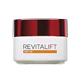 L'Oreal Paris Revitalift Crema de Día Anti-edad Hidratante con Protección Solar SPF 30, Antiarrugas y Extra Firmeza, 50 ml