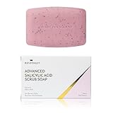 Jabón exfoliante con ácido salicílico poro exfoliante, lucha contra el acné, piel suavizante, antimanchas, elimina las verrugas