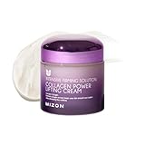 [Mizon] Crema Power Lifting de Colágeno (75ml) Hidratante Intensivo con 75% de Extracto de Colágeno Marino, Cosmético Coreano (Collagen Power Lifting Cream)