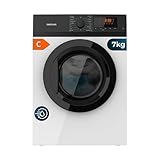 Cecotec Secadora de Ropa Evacuación 7Kg Bolero DressCode Dry 7200V Max. 600W, Bajo Consumo, 15 Programas, Secado Automático, Planchado Fácil, Stop&Go, KidLock, Luz Interior, Tambor Inox