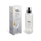 Serum Facial 98% Snail Mucin de Baba de Caracol,Colágeno Hidrolizado y niacinamida,Serum Acido Hialuronico,Serum Antimanchas y Antiarrugas,Efectivo Skin Care,Antiojeras Mujer,hidratante facial,100ml