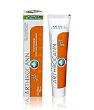 ARTHROCANN Gel de cáñamo para masaje y alivio de músculos y articulaciones - Fórmula natural calmante con aceite de cannabis y plata coloidal