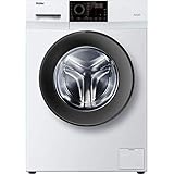 Haier HW80-12829 - Lavadora carga frontal 8kg, ABT Antibacterias, Programas rápidos, A+++, Libre instalación