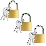3 Piezas Candado con 9 Llave,26mm Taquilla Gimnasio Candado Cerraduras Impermeablespara Taquillas Candados Bicicletas Garajes Puertas y Ventanas Maletas