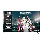 Haier Direct LED Full HD H32K702FG - 32', Smart-TV, HDR, Dolby Audio, Android 11, Smart-TV, Google Assistant, Bluetooth 5.1, DBX TV, HDMI 2.1 x 3, sin Marcos