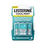 Listerine - PocketPaks - Juego de 3 dispensadores de tiras de menta para un aliento fresco