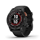 Garmin fēnix ​​7 Pro Solar, Reloj GPS Multideporte con Carga Solar, Pantalla táctil, Linterna LED, frecuencia cardíaca, mapas, música y 22 días de batería, Negro