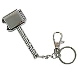 Paladone Thor - Abridor de Botellas (aleación, 2 x 3 x 7 cm), diseño de Martillo de Thor, Transparente