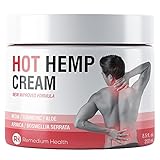 Crema de Cáñamo de Alivio Activo para Articulaciones y Músculos - Sensación de Calor Profundo. Extractos naturales con Árnica, MSM, Cúrcuma Para el Alivio de Pies, Espalda, Hombros 250ml