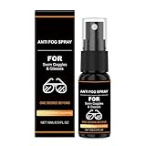 Myluatye Spray Antivaho para Gafas,15ML Liquido Antivaho Gafas Buceo,Anti Fog Spray,Pray Antivaho para Gafas,para Mayoría de Gafas