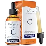 Suero Facial Orgánico Vitamina C y Ácido Hialurónico Puro – Remueve Cicatrices de Acné, Manchas de Piel - Efecto Anti Edad - Sérum BIO - Antiarrugas Illuminante Natural Para Rostro y Cuello - 60ml