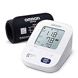 OMRON X3 Comfort Tensiómetro de Brazo digital, Máquina de presión sanguínea para el control de la hipertensión, validado clinicamente también para uso en diabéticos o durante el embarazo