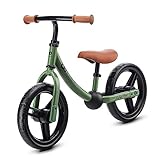 Kinderkraft, 2WAY NEXT Bicicleta sin Pedales, Bicicleta Infantil, Bici Bebe, Cuadro Bajo, Regulable, Sillín Blando, A partir de 3 años hasta 35 kg, Verde