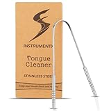 Rascador de lengua de acero inoxidable con sabor restaurado en forma de U, herramienta para reducir el mal aliento, diseño flexible, raspadores de metal resistentes, para hombres y mujeres, higiene y
