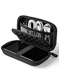 UGREEN Funda Disco Duro Externo 2,5' Estuche Bolsa Organizador Cable con Doble Capa Acolchada EVA Compatible con Toshiba, WD My Passport, Seagate, Maxtor, 2,5' HDD/SSD, SD/TF, USB