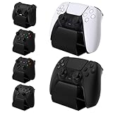 PlayVital 2 Piezas Soportes para Mando - Stand-AL Soporte Universal para ps5, para ps4, para Xbox Series X/S, para Xbox One, Soporte Metálico de Aluminio para Switch Pro - Negro