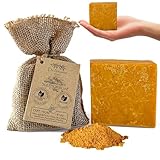 Dr.Ancient Jabón de Azufre, Orgánico Natural Vegano Tradicional Hecho a Mano Antiguo - Antibacteriano, Eficaz Para el Acné - Absolutamente Sin Químicos Jabón natural puro 140 g (Paquete de 1)