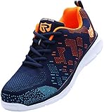 Zapatos de Seguridad Hombre Mujer, Punta de Acero Zapatos Ligero Zapatos de Trabajo Respirable Construcción Zapatos Reflexivo Botas de Seguridad LM-112