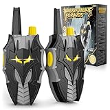 Walkie Talkies Niños con Ojos Luminosos, Nave Stealth Bat & Diseño ala Dardo, Juguetes Niños 3 4 5 6 7 8 9 10 Años Regalo Niño 3-12 Años Juegos Exterior Niños Regalos Juguetes para Niños de 3-12 Años