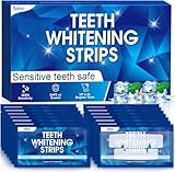 tiras blanqueadoras dientes blanqueador dental - 28 teeth whitening strips 14 Sesiones blanqueamiento dental blanqueadores dentales Seguro para dientes para el café vino, tabaco y otras manchas