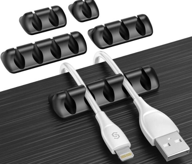 Grapas de pared para cables