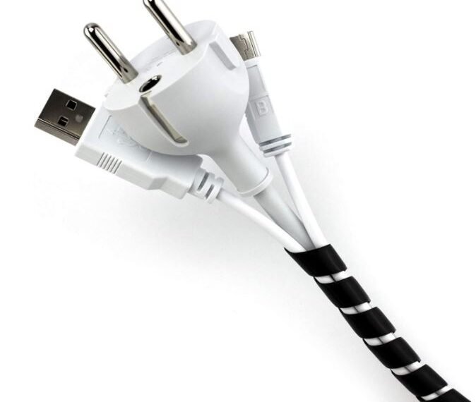 Organizador de cables para escritorio