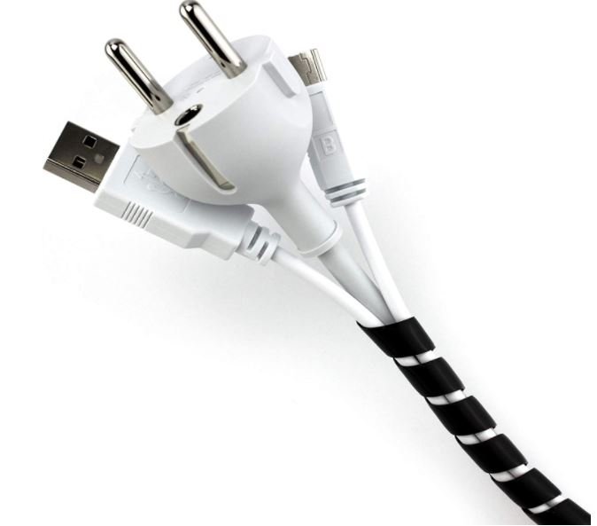 Organizador de cables para escritorio